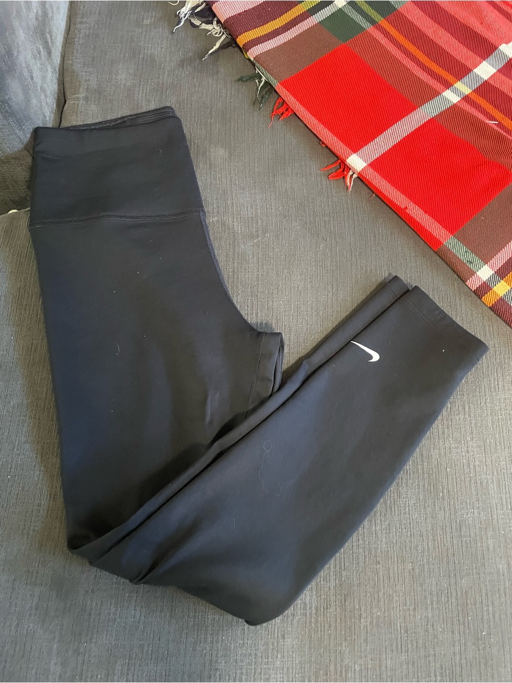 Nike Black High-Waist Athletic Leggings